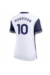 Tottenham Hotspur James Maddison #10 Fotballdrakt Hjemme Klær Dame 2024-25 Korte ermer